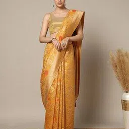indie picks Banarsi Artsilk Traditional Saree-picture-20