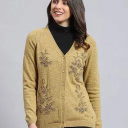 monte carlo Women Cardigan with Bottom Down Closure-picture-33