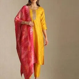 soch Women Embellished Straight Kurta Set-picture-33