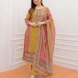 bharvita Women Embroidery Straight Kurta Set-picture-22