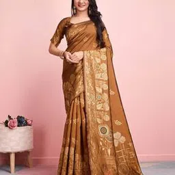 rich & roman Women Banarasi Saree -picture-47