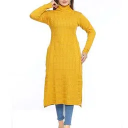 knitzy Women Self-design Kurta-picture-27