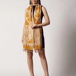 swi stylish Piasley Print Stole with Tasseled Hems-picture-17