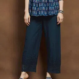 melange by lifestyle Women Relaxed Fit Pants-picture-42