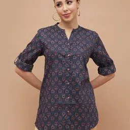 melange by lifestyle Women Printed Straight Kurti-picture-19