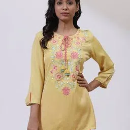 lakshita Women Embroidered Straight Kurti-picture-45