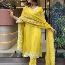 indie picks Embellished Straight Kurta Set-picture-41