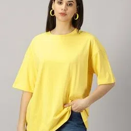 leia Women Relaxed Fit Cotton T-Shirt-picture-21