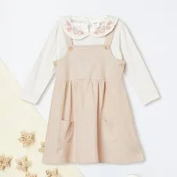 max Girls Pinafore Dress with Top-picture-28