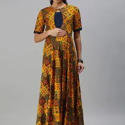 swishchick Women Geometric Fit and Flare Dress-picture-14