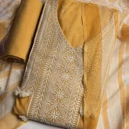 mbz.in by meena bazaar Women Embroidered 3-Piece Unstitched Dress Material-picture-49