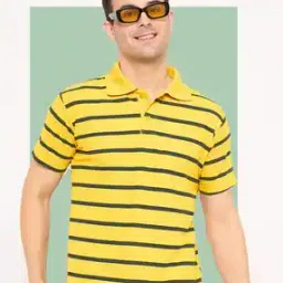 alpha tribe Men Regular Fit Polo T-Shirt-picture-29