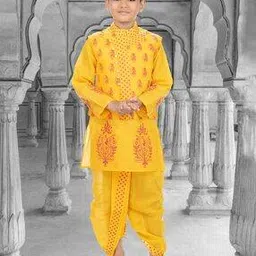 new gen Boys Kurta Dhoti Set-picture-30