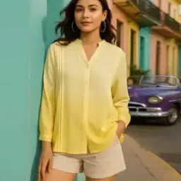 the fashion hub Women Regular Fit Classic Shirt -picture-15