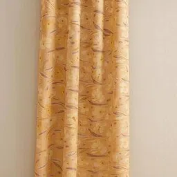 ana Floral Print Door Curtain with Eyelets Header-picture-48