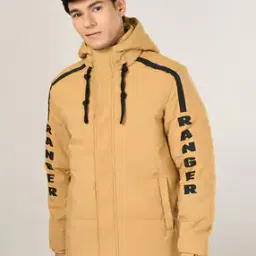 urban ranger by pantaloons Men Regular Fit Hooded Jacket-picture-25