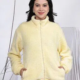 jakanary Women Tailored Fit Sweatshirt with Zip-Front-picture-10