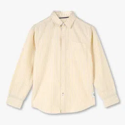 lee cooper Boys Striped Slim Fit Shirt image 1