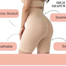 surat dream Shapewear for Women Tummy Tucker Body Shaper Ladies Belly Fat Shape (Free Size : S/M/L/XL/XXL/3XL) (Size : 28 to 40 Inch) image 4