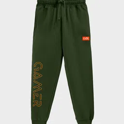 CODEZ Boys Pack Of 2 Printed Detail Cotton Joggers image 4