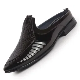 fausto Men Leather Mojari image 1