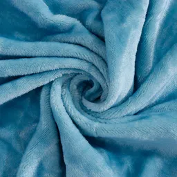 SOKNACK Turquoise Blue 300 TC Single Bedsheet with 1 Pillow Cover image 3