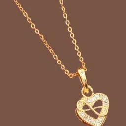 JEWEL WORLD Gold-Plated Short Chain image 3
