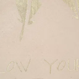 HOSTA HOMES Cream-Coloured & Gold-Toned Set of 2 Ethnic Motifs Velvet Square Cushion Covers image 3