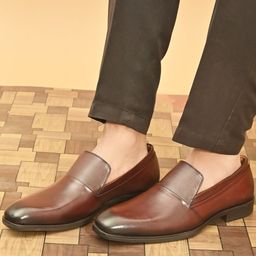 San Frissco Men Genuine Leather Formal Loafers-picture-36