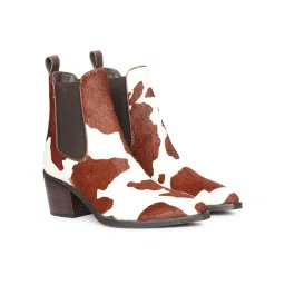Saint G Women Multi-Color Leather Chelsea Boots image 1