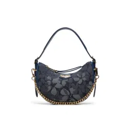 Aldo Sandrose Blue Womens Shoulder Bag with Detachable Strap and Handle-image-42