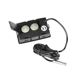 AptechDeals Mini LCD TPM-14 digital thermometer sensor wired for Room Temperature/fridges, Indoor Outdoor Portable Pocket LCD Electronic Temperature Meter image 4