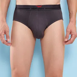 HiFlyers Pack Of 3 Premium Basic Briefs HF602_PO3_GMO_S image 2