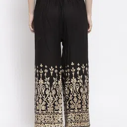 Clora Creation Pack Of 2 Women Printed Knitted Palazzos image 5