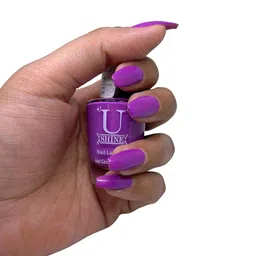 U Shine Long-Lasting Quick-Dry Nail Lacquer 11ml - UR A Peace Of Work image 3