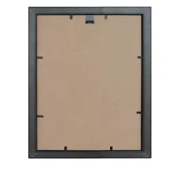 nest ART Brown & White Beautiful Rabbit Painted Framed Wall Art image 4