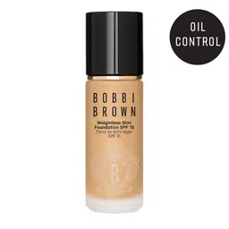 Bobbi Brown Weightless Skin Foundation SPF 15 To Control Oil & Shine 30ml - Warm Natural image 2