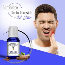 KEYA SETH Aromatherapy 32 Star-Dental & Gum Solution Essential Oil with Tea Tree 10 ml image 5
