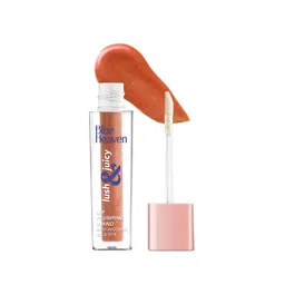 Blue Heaven Lush & Juicy Lip Plumping Wand Lip Gloss with Avocado Oil 4.5ml - Tangy Orange-picture-34