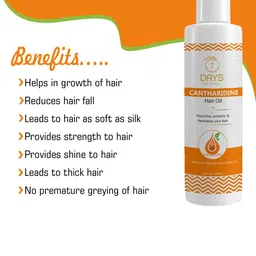 7daysnatural 7 DAYS Cantharidine Hair Oil with Onion & Black Seed Oils - 100ml image 3