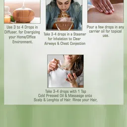 SARVA by Anadi Pure & Natural Undiluted Peppermint Essential Oil For Hair Growth - 15ml image 2