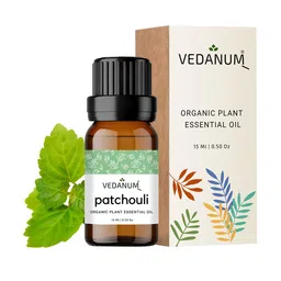 VEDANUM Set of 2 Organic Plant Essential Oils 15 ml Each - Citronella and Patchouli image 4