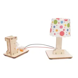 DIY Wooden Hand Crank Generator Experimental Stem Toy Kit for 7+ Year Olds image 3