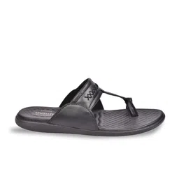 UNISTAR Men Self Design Open One Toe Comfort Sandals image 4