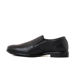 Khadims Men Textured Leather Formal Slip-On Shoes image 5