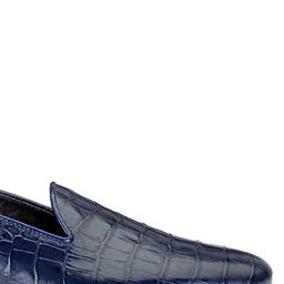 SHUTIQ Men Textured Leather Formal Slip-Ons image 4