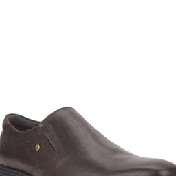 Hush Puppies Men Textured Formal Slip-Ons image 5