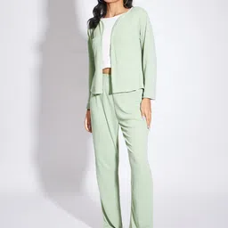 luyk Girls Pure Cotton Top With Trouser & Jacket-picture-43