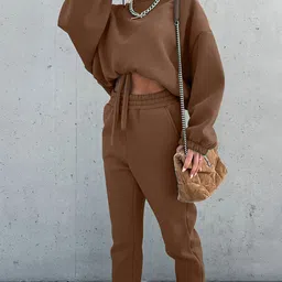 LULU & SKY Drop Shoulder Sweatshirt With Joggers-picture-32