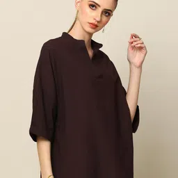 Saltpetre Mandarin Collar Organic Cotton Top & Trouser-image-14